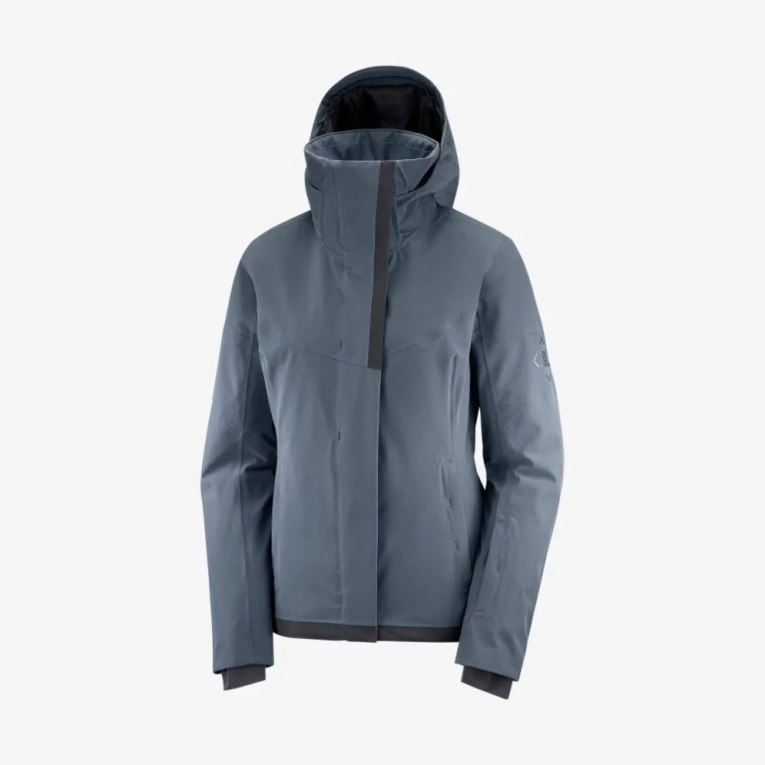 Navy Salomon Speed Women's Insulated Jackets | PH 59216L